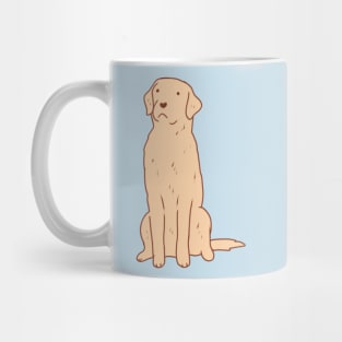 Labrador dog sitting Mug